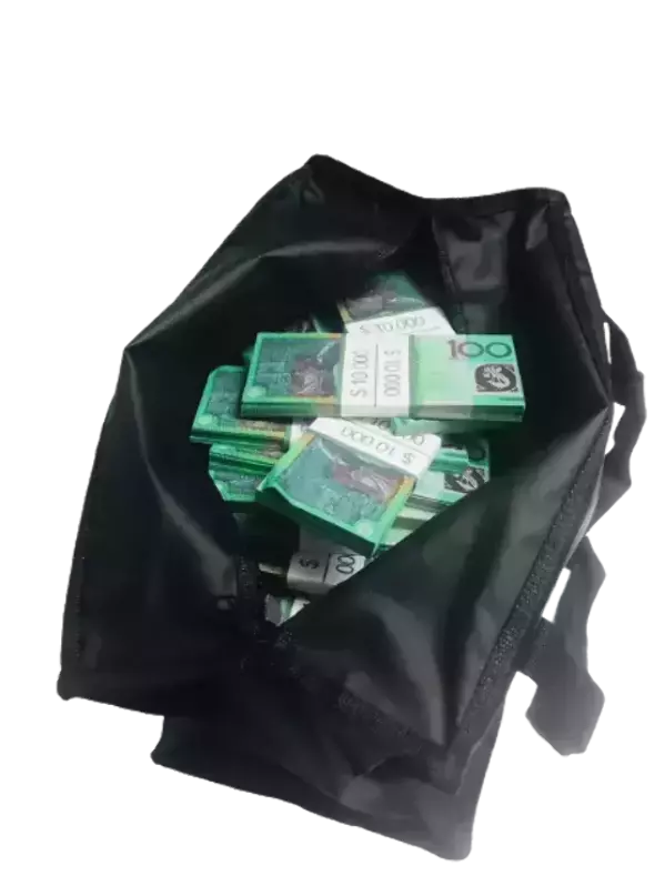 Сумка с деньгами 100 австралийских долларов