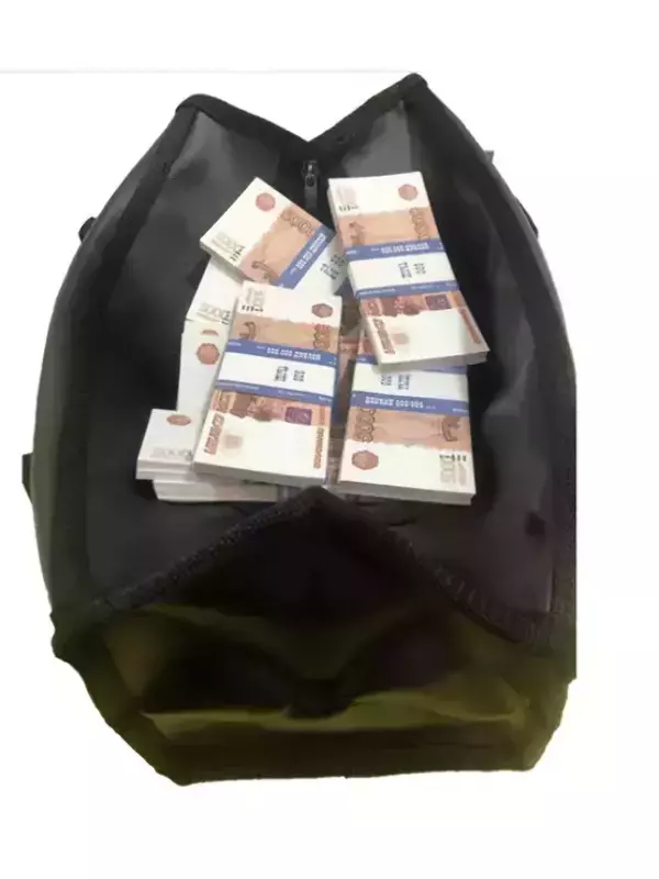 Сумка с деньгами 5000 рублей