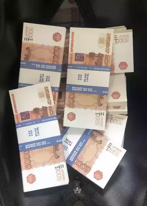 Сумка с деньгами 5000 рублей, фото 2