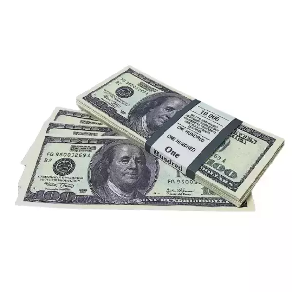 Сувенирные деньги 100 долларов – 80 банкнот