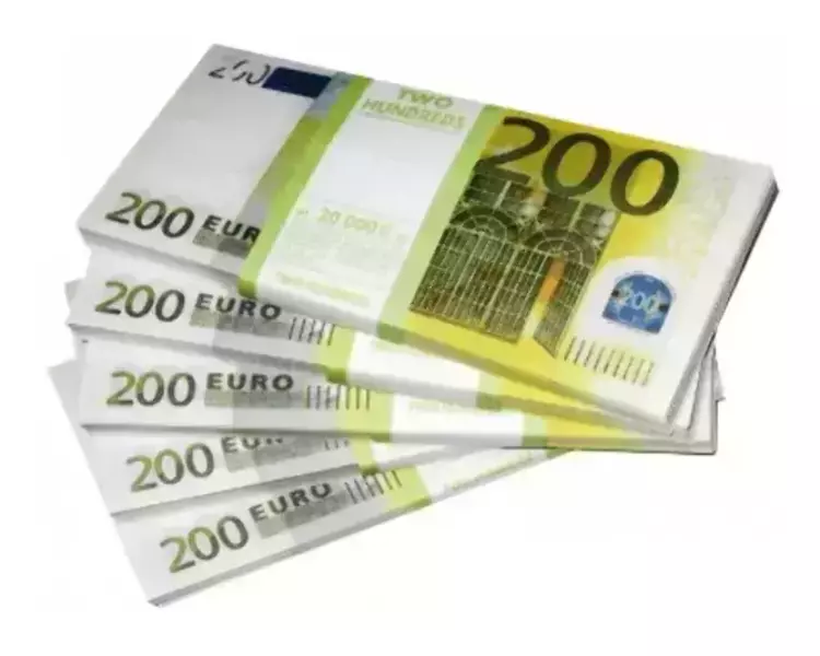 Шуточные деньги ГИГАНТ 200 евро