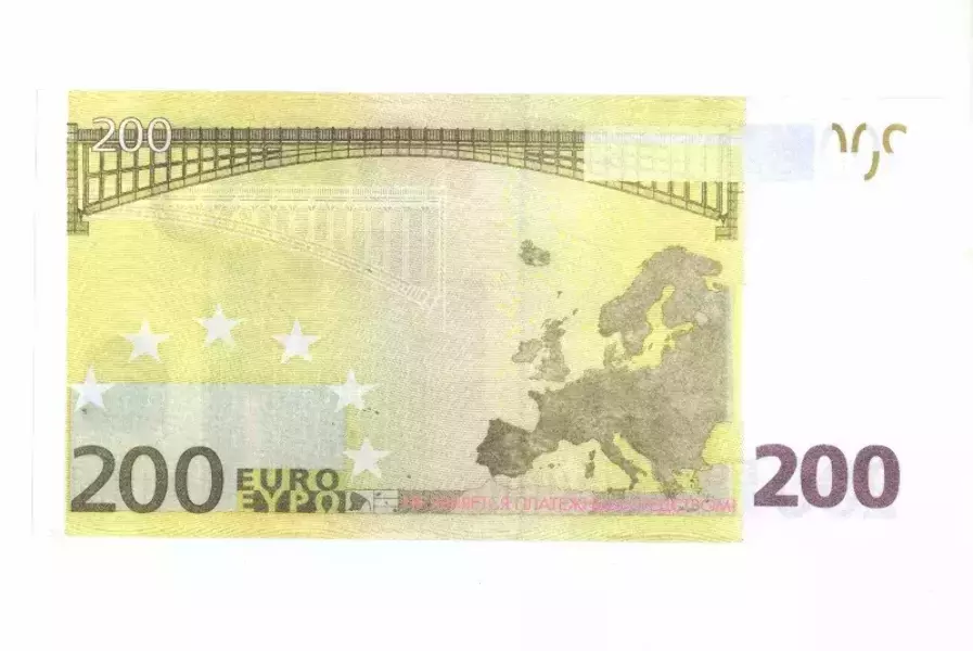 Шуточные деньги ГИГАНТ 200 евро, фото 3
