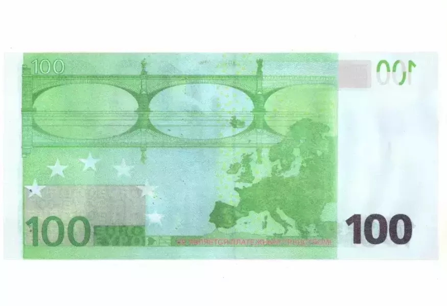 Шуточные деньги ГИГАНТ 100 евро, фото 3
