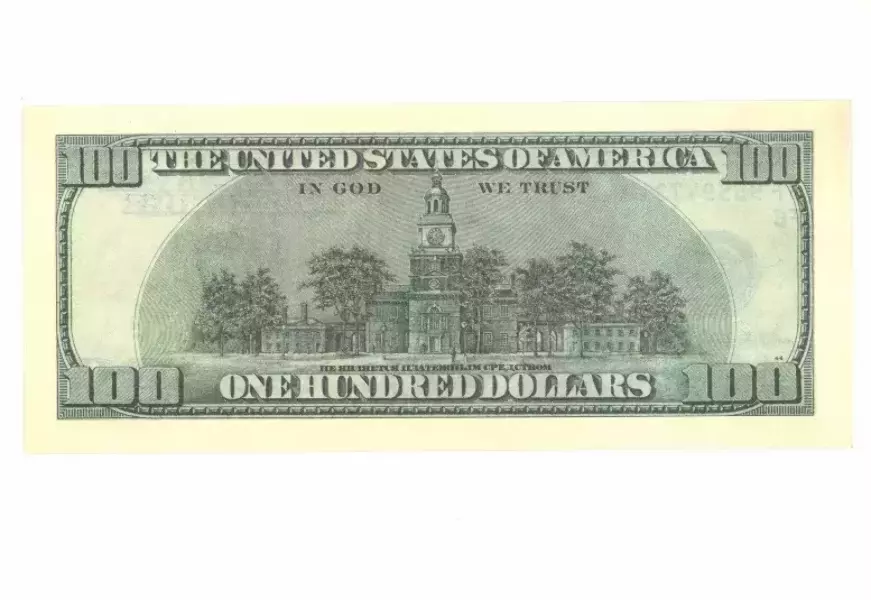 Шуточные деньги ГИГАНТ 100 долларов, фото 3