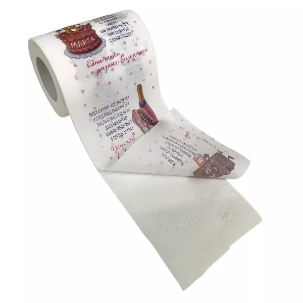 Туалетная бумага "8 марта", фото 5