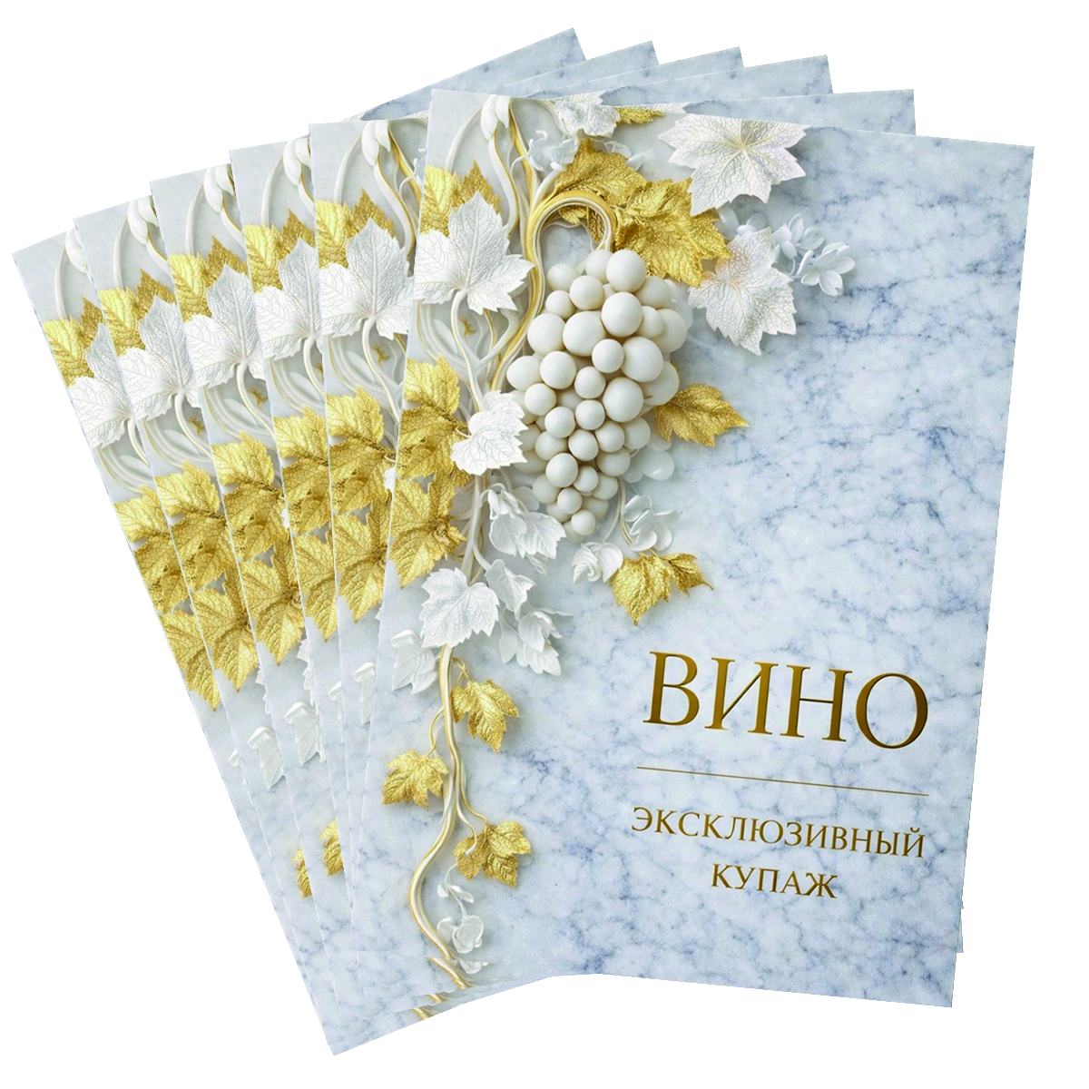 Наклейка на бутылку "Вино эксклюзивный купаж" (12шт), фото 2