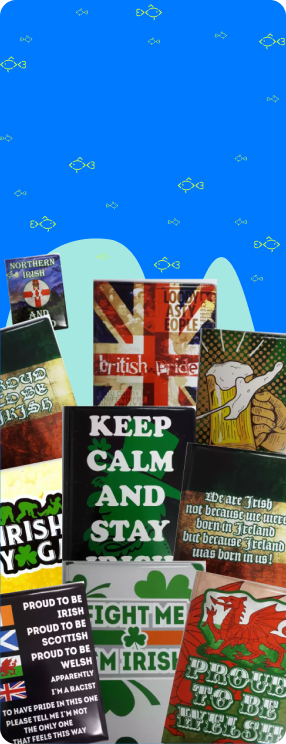 ПК версия изображения Обложки на паспорт ПВХ с тематикой Ирландия