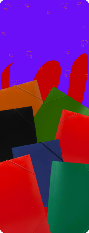 ПК версия изображения Папки на резинке