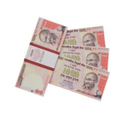Сувенирные деньги 1000 индийских рупий - 80 банкнот