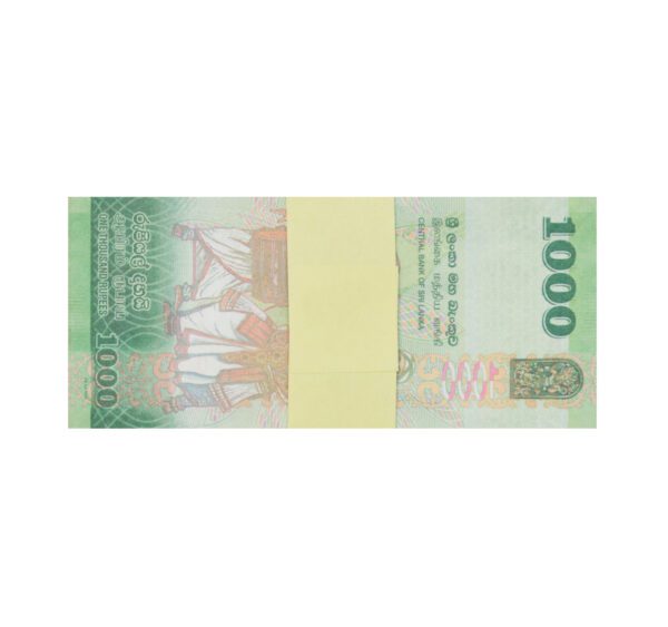 Сувенирные деньги 1000 шриланкийских рупий - 80 банкнот