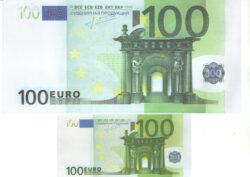 Шуточные деньги ГИГАНТ 100 евро