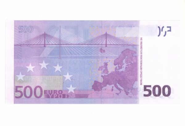 Шуточные деньги ГИГАНТ 500 евро