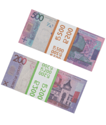 Набор №11 Сувенирные деньги Белорусские рубли (200, 500)