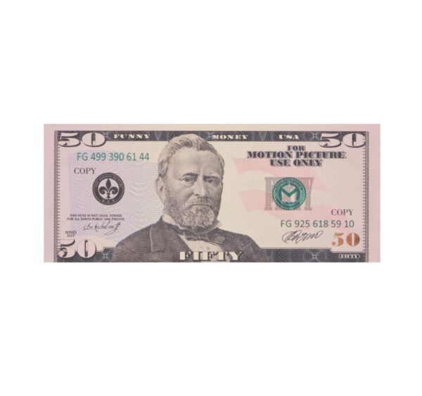 Сувенирные деньги 50 долларов - 80 банкнот