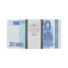Сувенирные деньги 20 евро - 80 банкнот