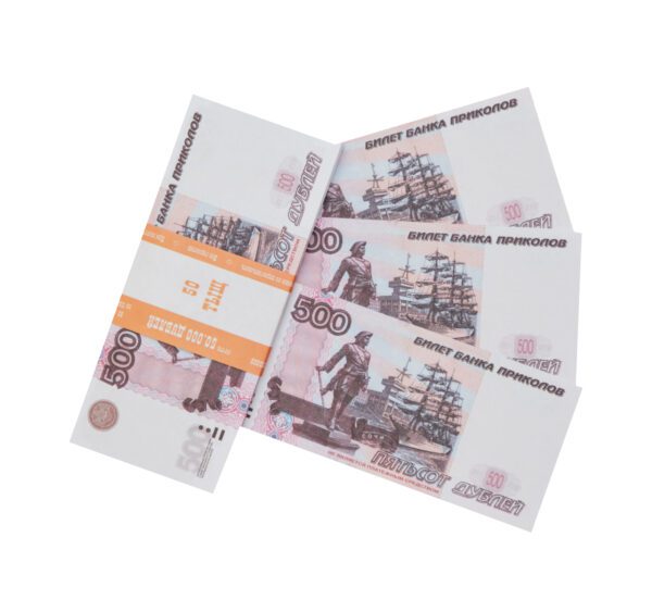 Сувенирные деньги 500 рублей - 80 банкнот
