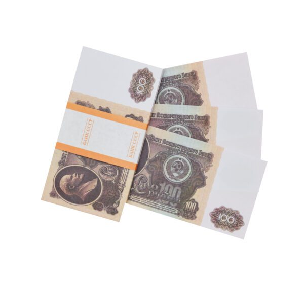 Сувенирные деньги СССР 100 рублей - 80 банкнот