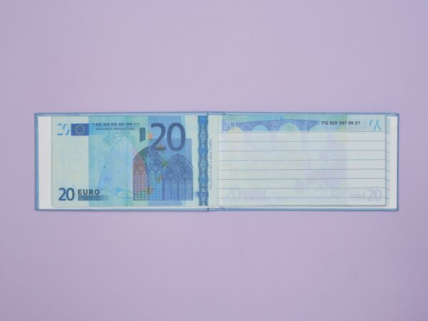 Отрывной блокнот-визитка 20€