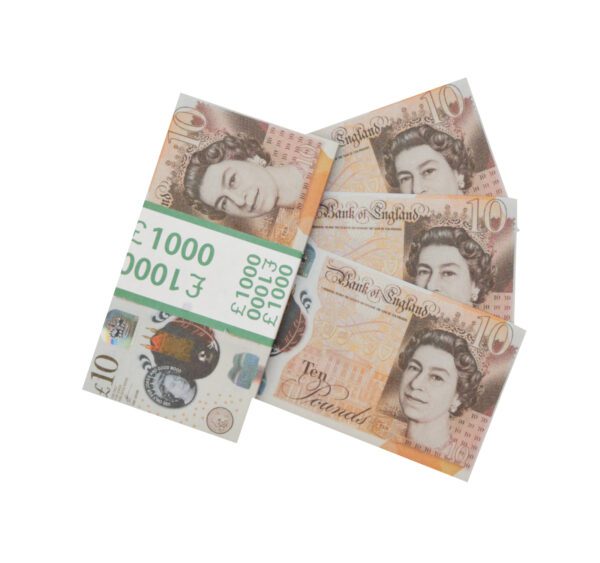 Сувенирные деньги 10 фунтов стерлингов - 80 банкнот