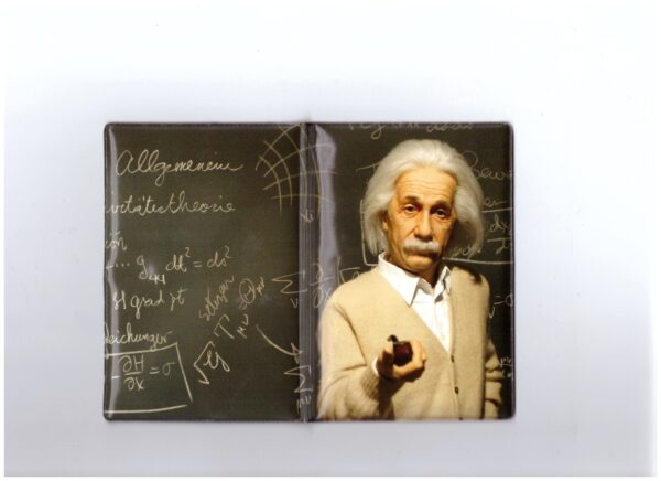 Обложка для паспорта "Эйнштейн"
