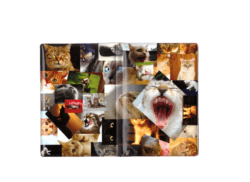 Обложка для паспорта "Фото кошек"