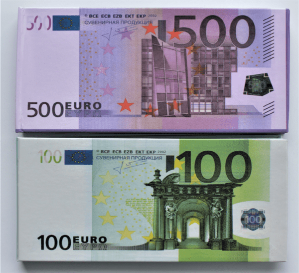 Набор Отрывные блокноты "Евро" (500,100)