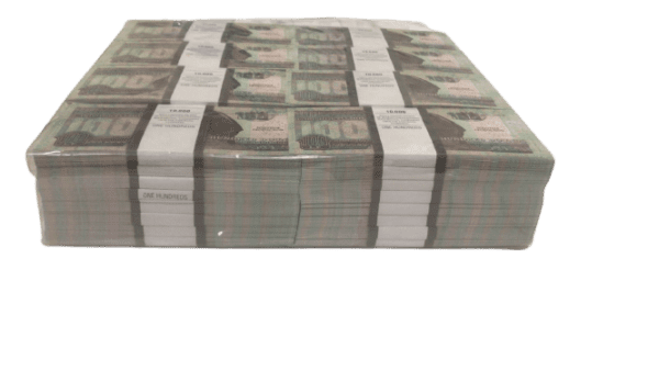 Фальшивые купюры 1000000 египетских фунтов  (100 египетских фунтов)