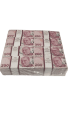 Фальшивые купюры 2000000 турецких лир (200 турецких лир)