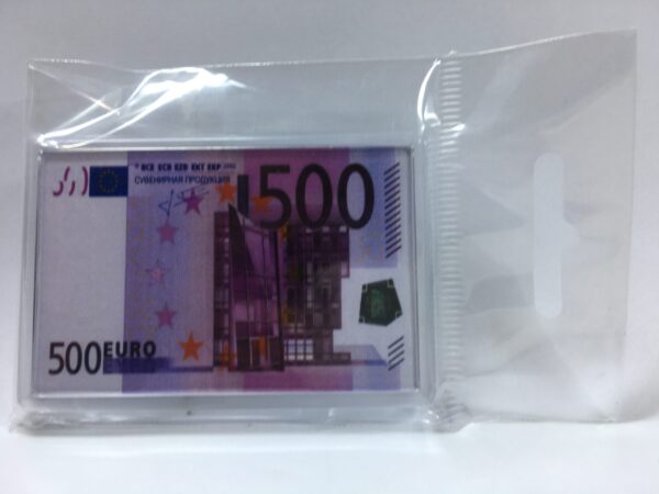 Магнит на холодильник "500 евро"