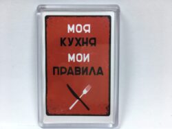 Комплект украшений чокер и браслет из стекляруса (Красный)
