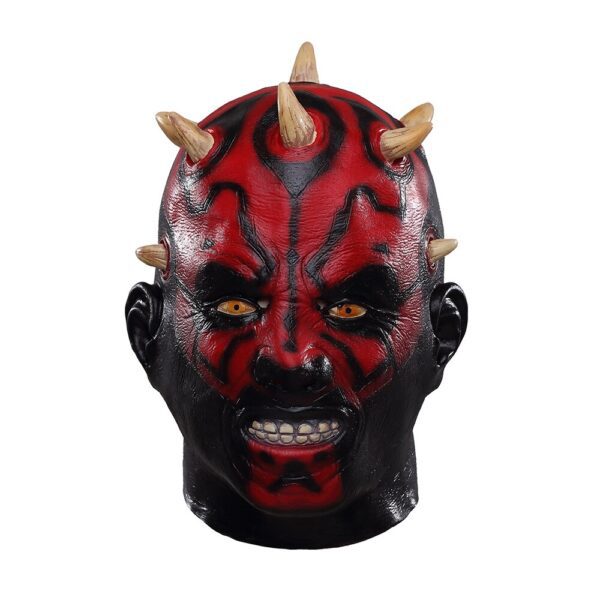 Латексная маска Дарт мол из Звездных войнов