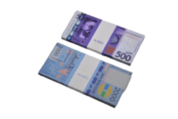 Набор №23 Сувенирные деньги Киргизские сомы (2000,500)