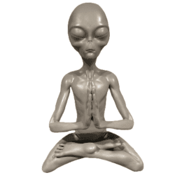 Медитационная статуя инопланетянина