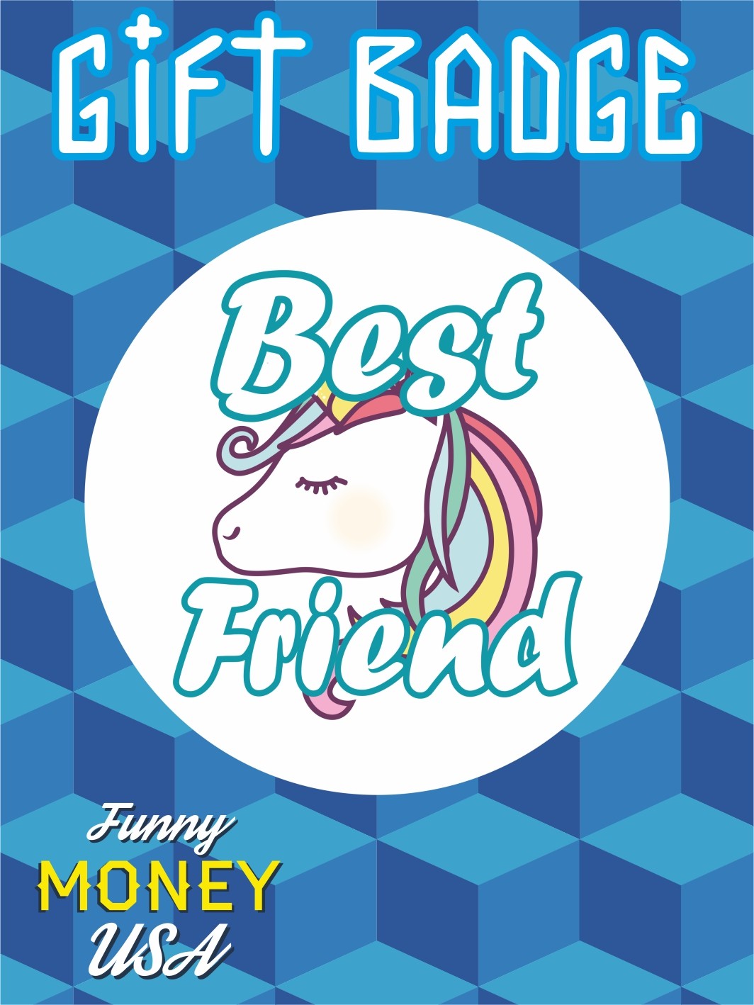 Gift badges "Best friend"