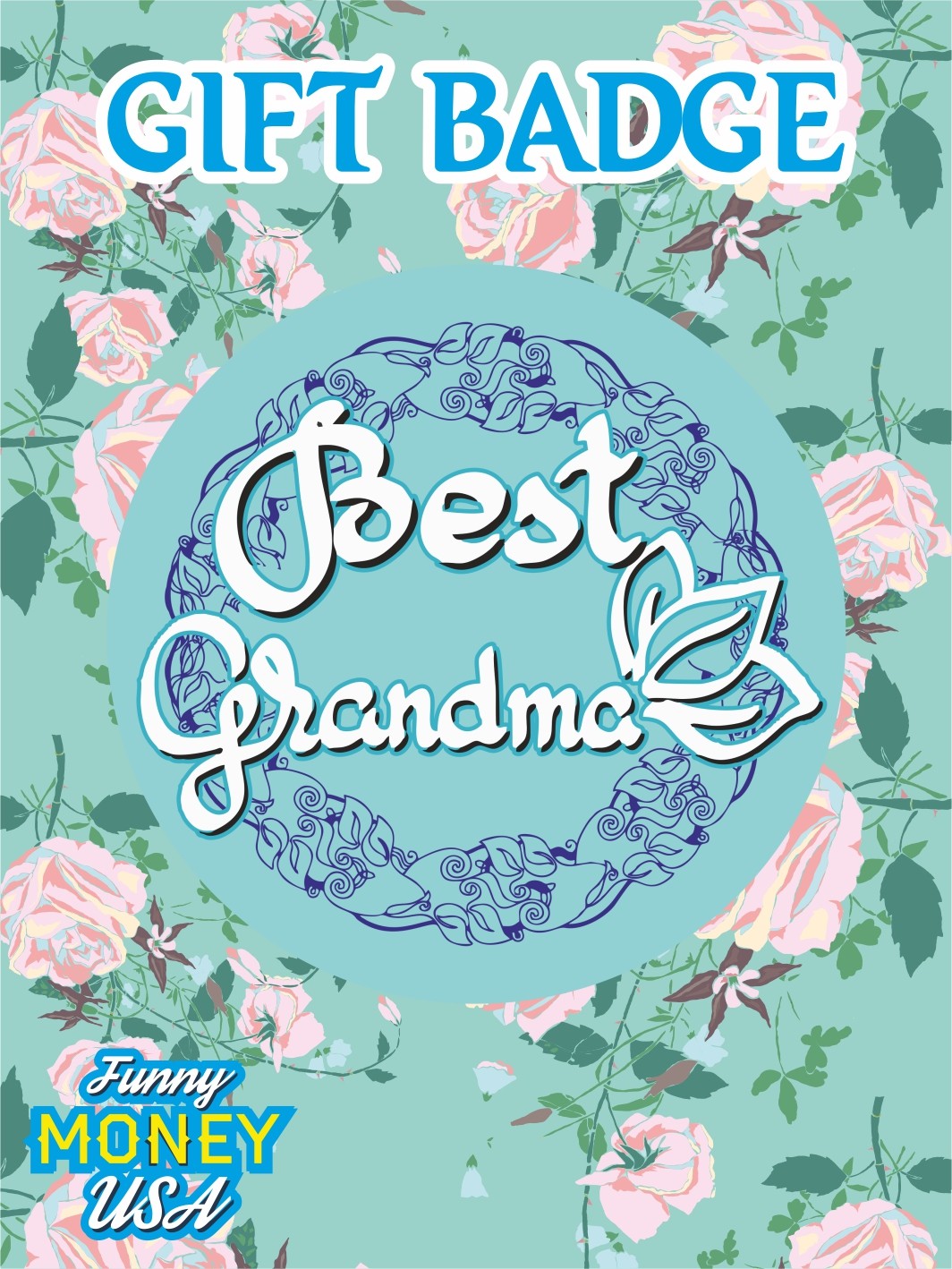 Gift badges "Best Grandma"