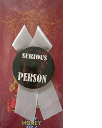 Gift orders "Serious Person"