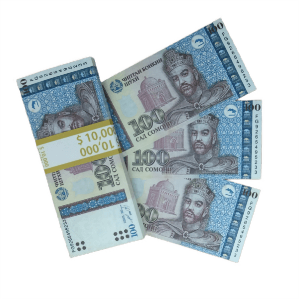 Сувенирные деньги 100 сомони - 80 банкнот