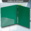 Папка на 4-х кольцах,  корешок 25 мм (зеленая)