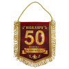 Вымпел с бахромой "Юбиляру 50", фото 1