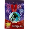 Медаль Заслуженному лыжнику (металл), фото 1