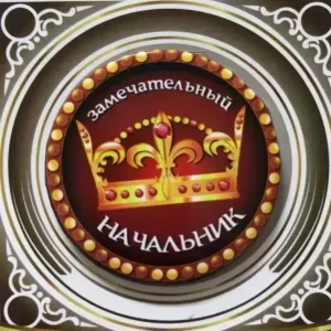 Значок Замечательный начальник