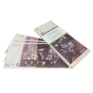 Сувенирные деньги 1000 немецких марок – 80 банкнот