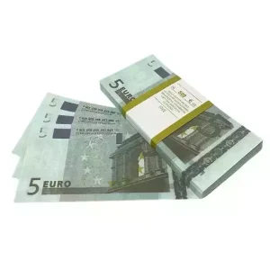 Сувенирные деньги 5 евро – 80 банкнот