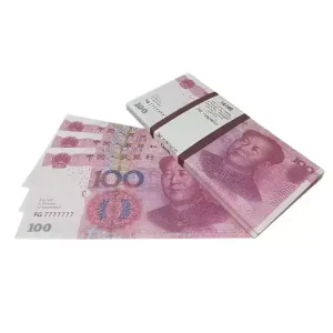 Сувенирные деньги 100 китайских юаней – 80 банкнот