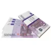 Сувенирные деньги 500 евро – 80 банкнот, фото 1