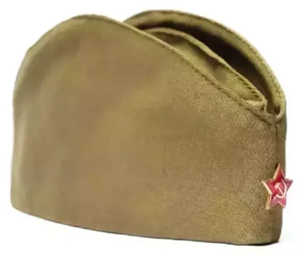 Пилотка военного времени  со звездой (58р).