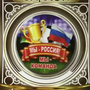 Значок Мы Россия, мы команда