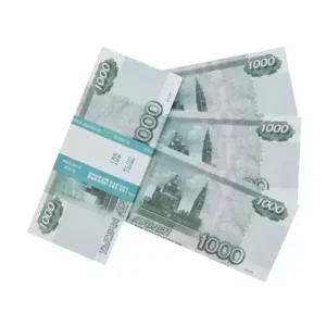 Сувенирные деньги 1000 рублей – 80 банкнот