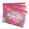 Наклейка на бутылку “Свадебное шампанское” (три розы) уп. 20 шт. (95х120), фото 2