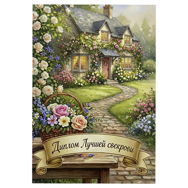 Диплом Лучшей свекрови (папка адресная 15 × 11 × 0,4 см)